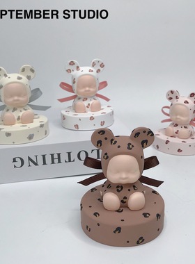 hseptember可爱少女睡眠桌面摆件