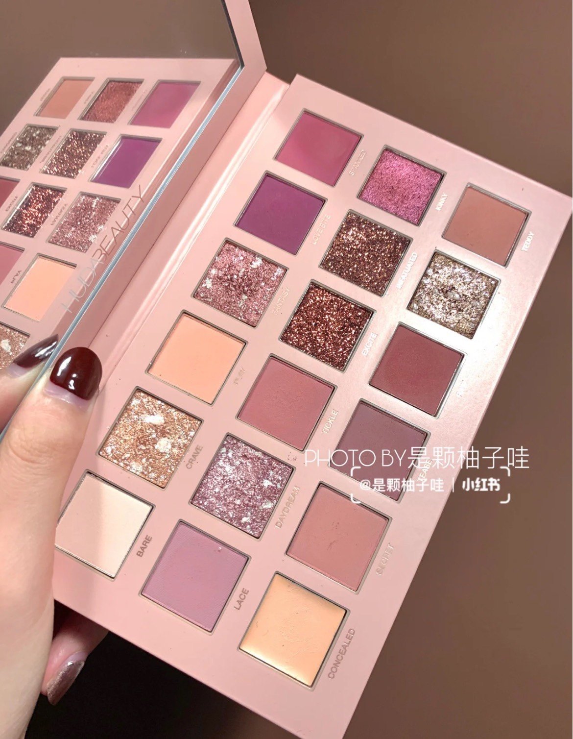Huda beauty18色眼影盘Nude裸粉盘Rose Gold玫瑰 已停产
