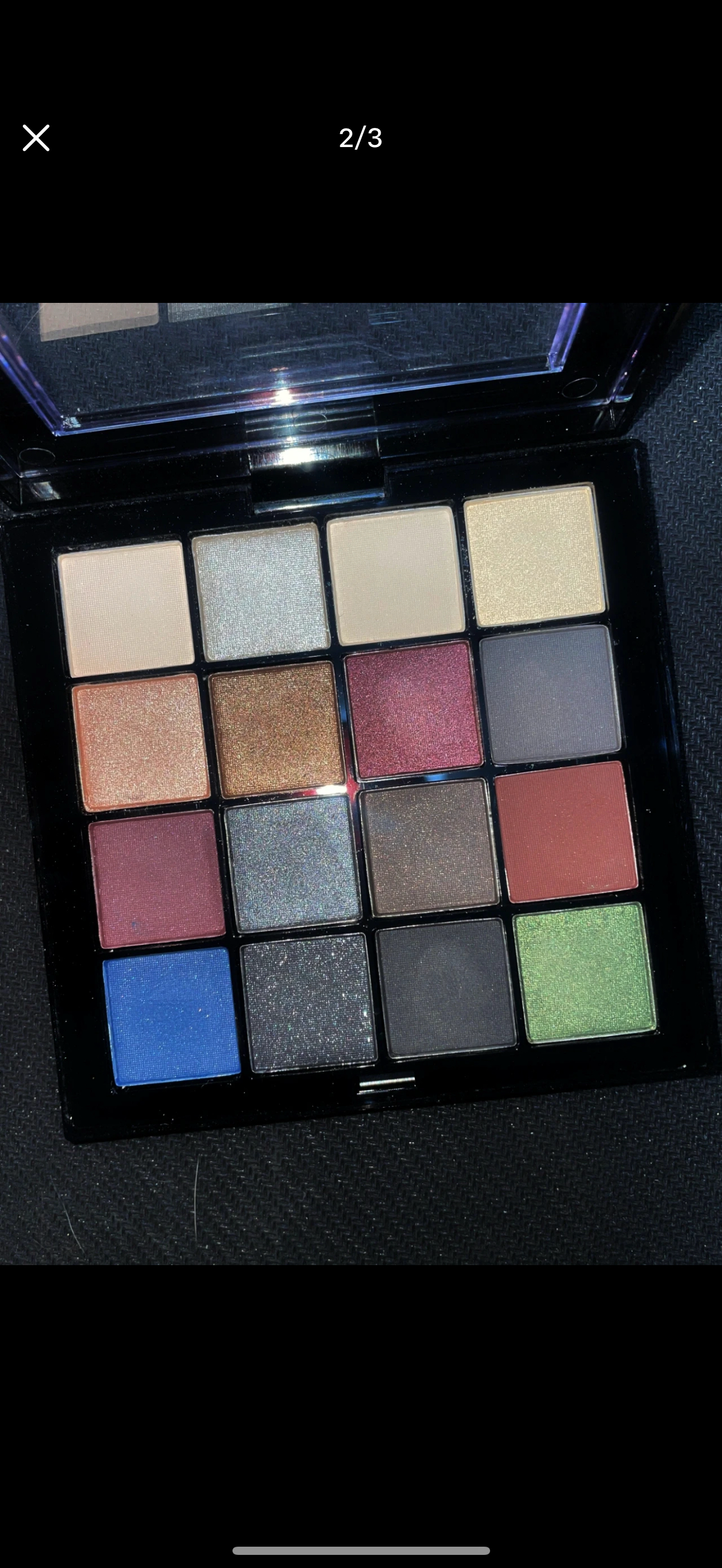 海淘现货NYX16色眼影盘USP01 Smokey&Highlight