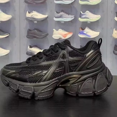 安踏正品天阙老爹鞋女鞋2025冬新款厚底复古潮流休闲鞋122548803