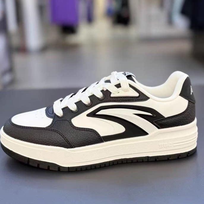 安踏982正品男鞋2025冬新款厚底增高小白鞋休闲运动板鞋112548066,运动鞋new,跑步鞋,淘宝优惠券,粉丝福利购,淘宝优惠卷