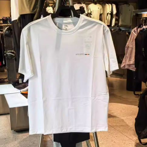 安踏正品男短袖2025夏新款时尚生活系圆领透气针织T恤衫152538114