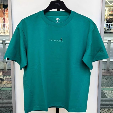 安踏正品男短袖2025夏新款时尚跑步圆领透气潮针织T恤衫152528102,运动服/休闲服装,运动T恤,淘宝优惠券,粉丝福利购,淘宝优惠卷