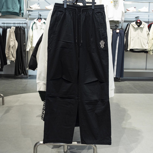 安踏欧文男女休闲伞兵裤2025冬季新款直筒梭织休闲长裤172541505