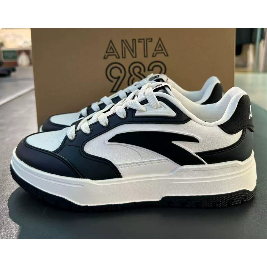 安踏正品关晓彤同款982板鞋女2024冬新款增高运动休闲鞋122448068