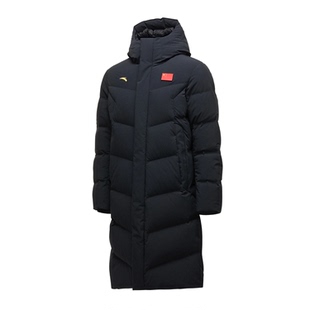 安踏ANTA国家队保暖防寒国旗中长羽绒服男452540109-2/462540109