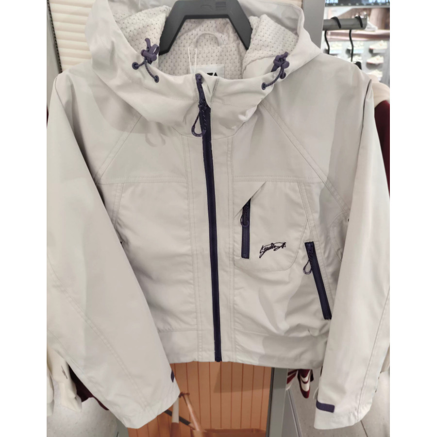 安踏正品女装2026春新款时尚潮防泼水连帽梭织运动上衣162618604,运动服/休闲服装,运动茄克/外套,淘宝优惠券,粉丝福利购,淘宝优惠卷