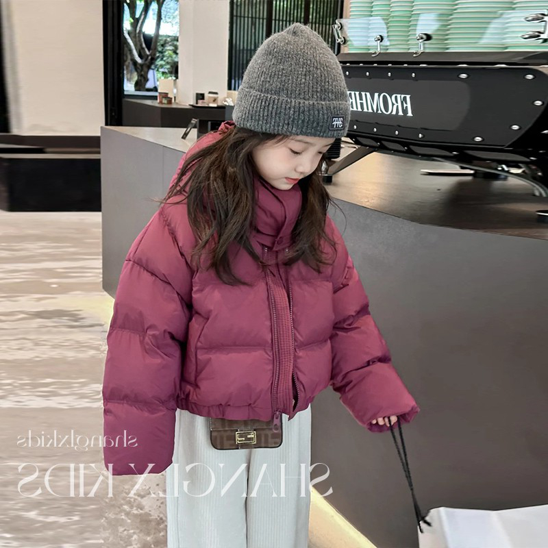 女童超好看羽绒服2025新款棉服