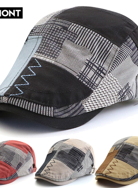 JAMONT帽子男女士贝雷帽春夏薄款鸭舌帽秋时尚韩版遮阳防晒前进帽