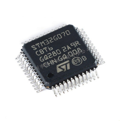 全新原装 STM32G070CBT6 LQFP-48ARM Cortex-M0+ 32位微控制器MCU