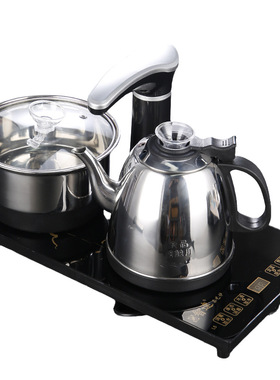 智速电茶炉防烫全自动上水电热烧水壶底部上水家用煮茶壶批发一件