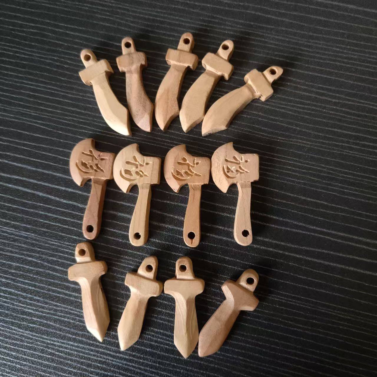纯手工桃木雕刻钥匙扣桃木剑桃木斧桃蓝男女宝宝随身挂件吊坠,家居饰品,木雕,淘宝优惠券,粉丝福利购,淘宝优惠卷