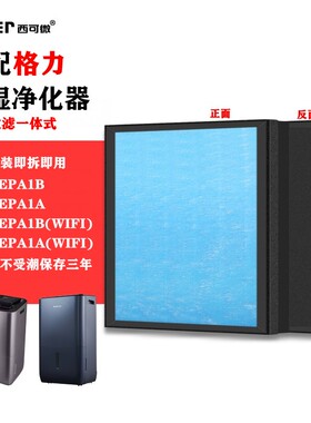 适配格力DH25EPA1B/A/(WIFI)除湿机抽湿机空气净化器除异味过滤芯