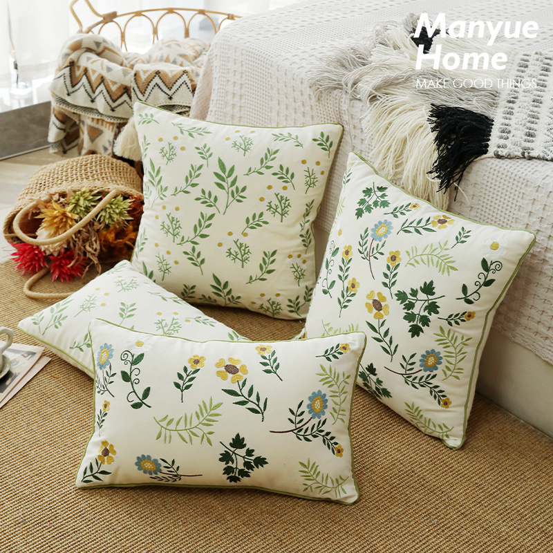 北欧ins小清新抱枕抱枕套含芯