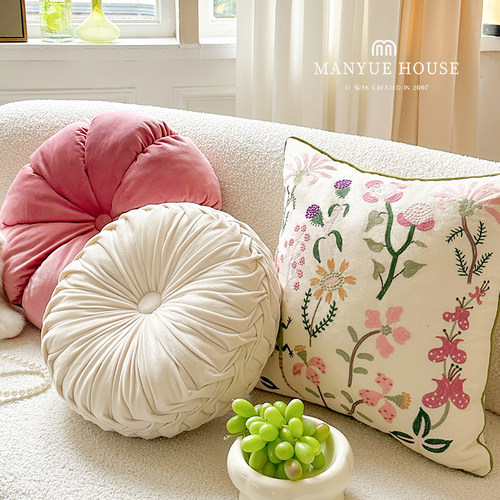 抱枕靠垫客厅沙发法式少女心腰枕