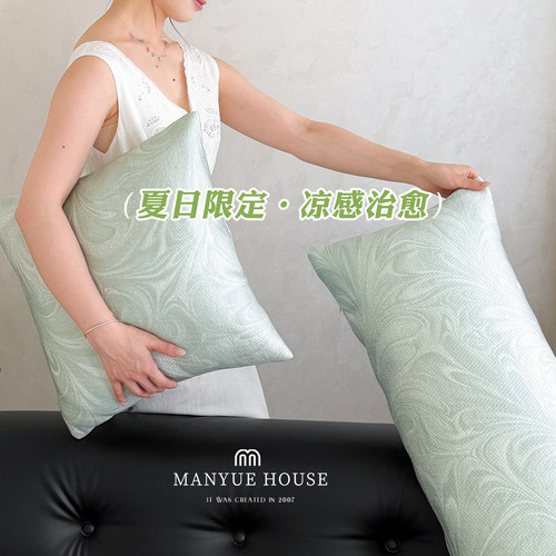 蔓越家夏天凉感丝高级睡觉抱枕