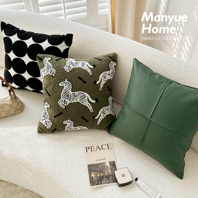 ins风客厅沙发床头靠垫不含芯