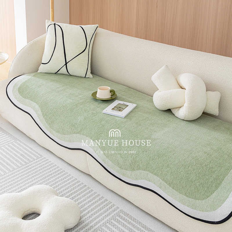 蔓越家 CoCo-Cloud 北欧雪尼尔异形沙发垫四季通用沙发防滑盖布巾,居家布艺,沙发垫,淘宝优惠券,粉丝福利购,淘宝优惠卷