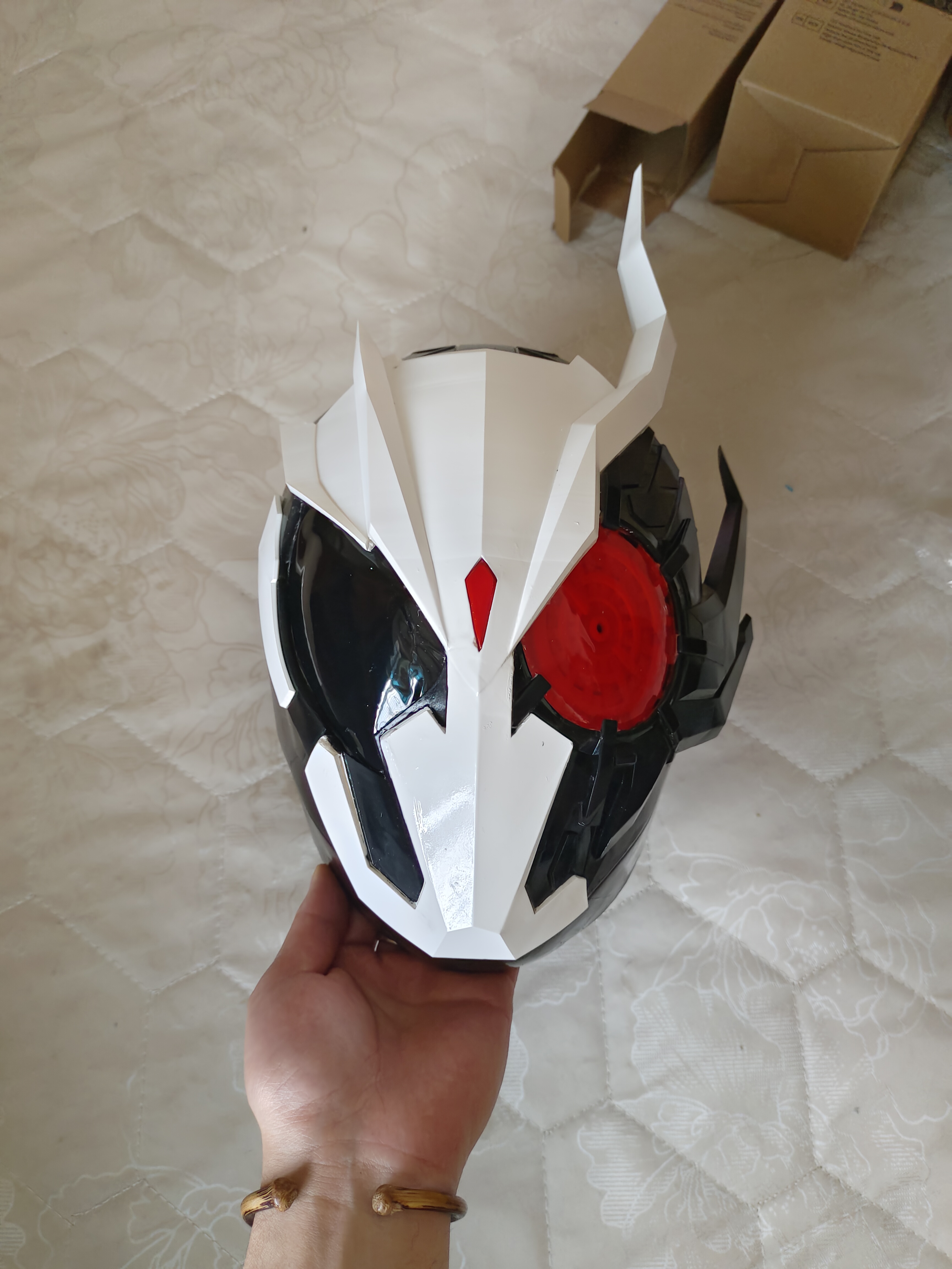 标价全款3D打印全新假面骑士亚克头盔假面骑士亚克头盔成品