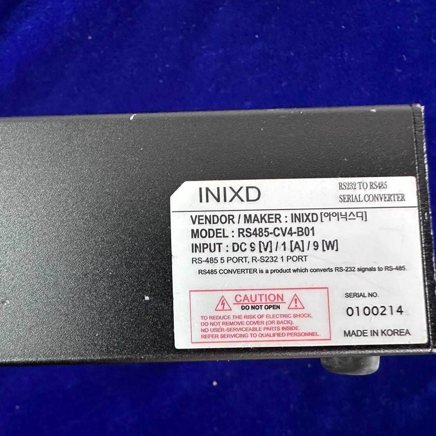 {雅致商行}INIXDRS485-CV4-B01静电检测器
