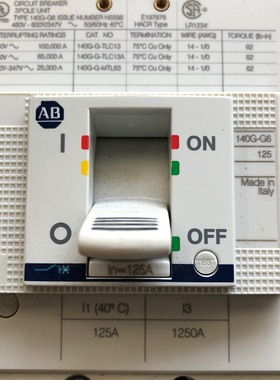 140G-G6C3-D12AB罗克韦尔断路器成色还挺漂亮(雅子机械）