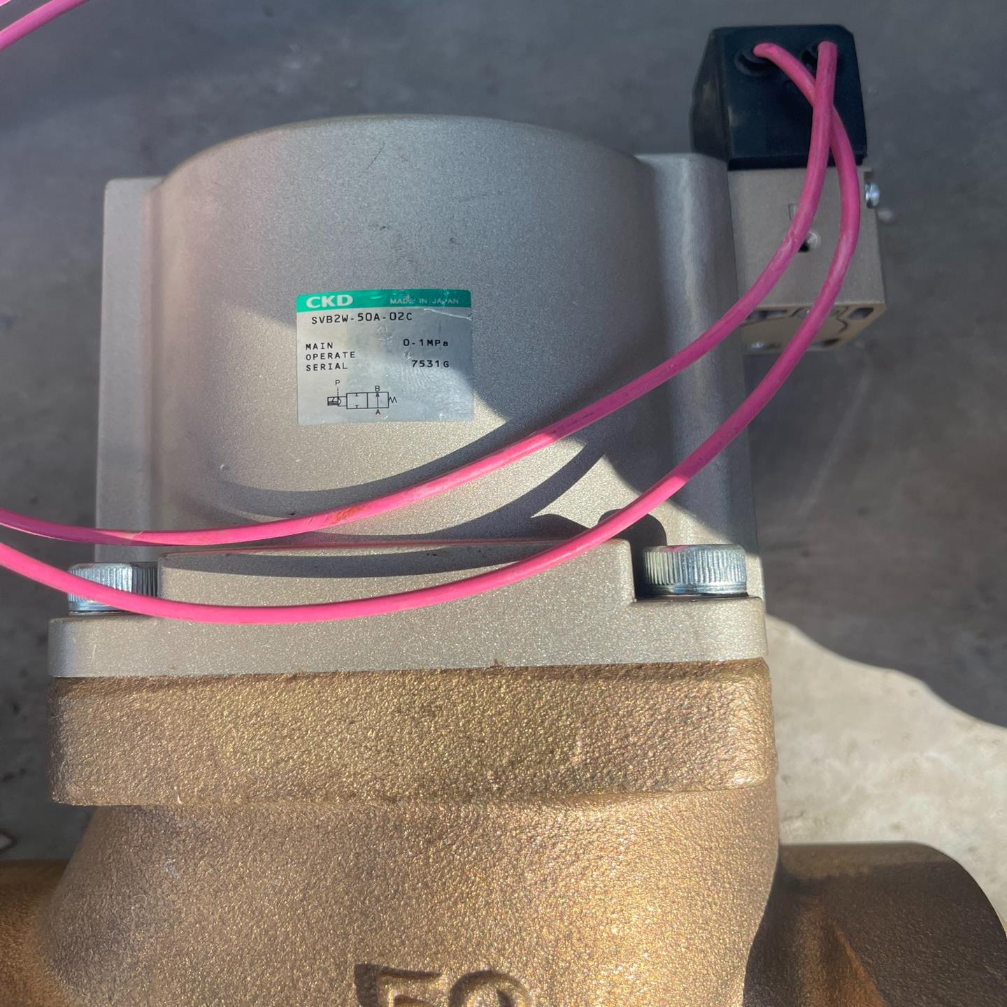 CKD电磁阀SVB2W-50A-02C(雅子机械）