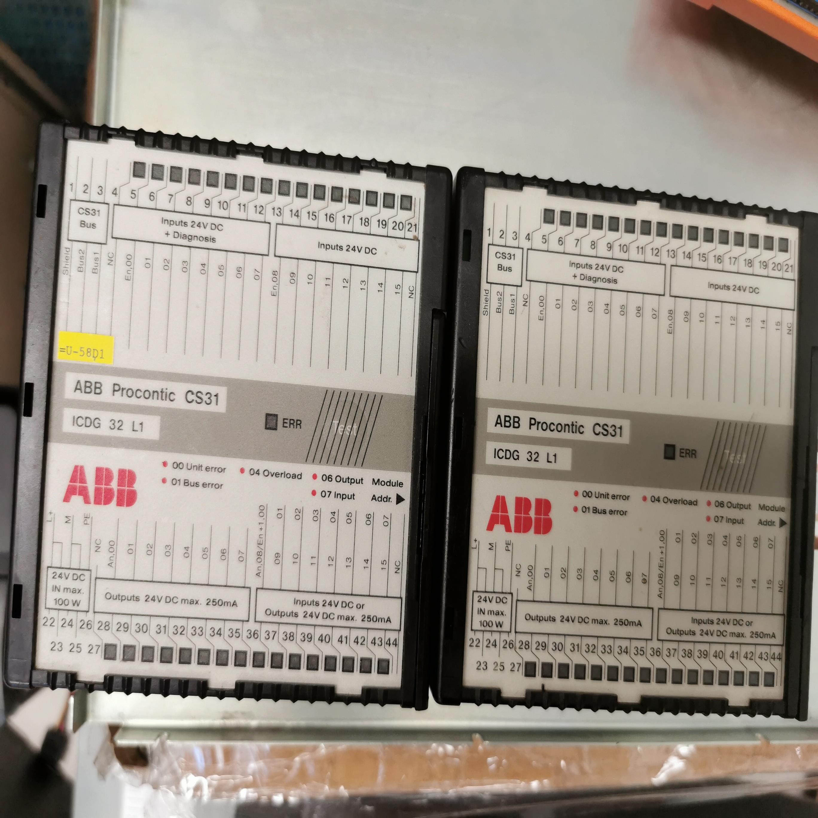 高宝印刷机abb procontic cs31模块实物图片【雅致电子】