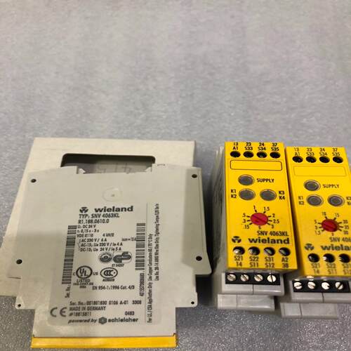 {雅致商行}威琅WIELAND 安全继电器SNV4063KL R118