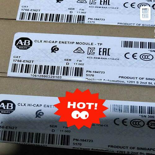 {雅致商行}AB 1756-EN2T 原标未拆封23年产 1756-EN