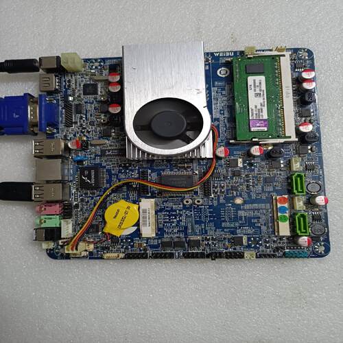 {雅致商行}板载D525CPU 主板正常使用带内存包邮圆通快递