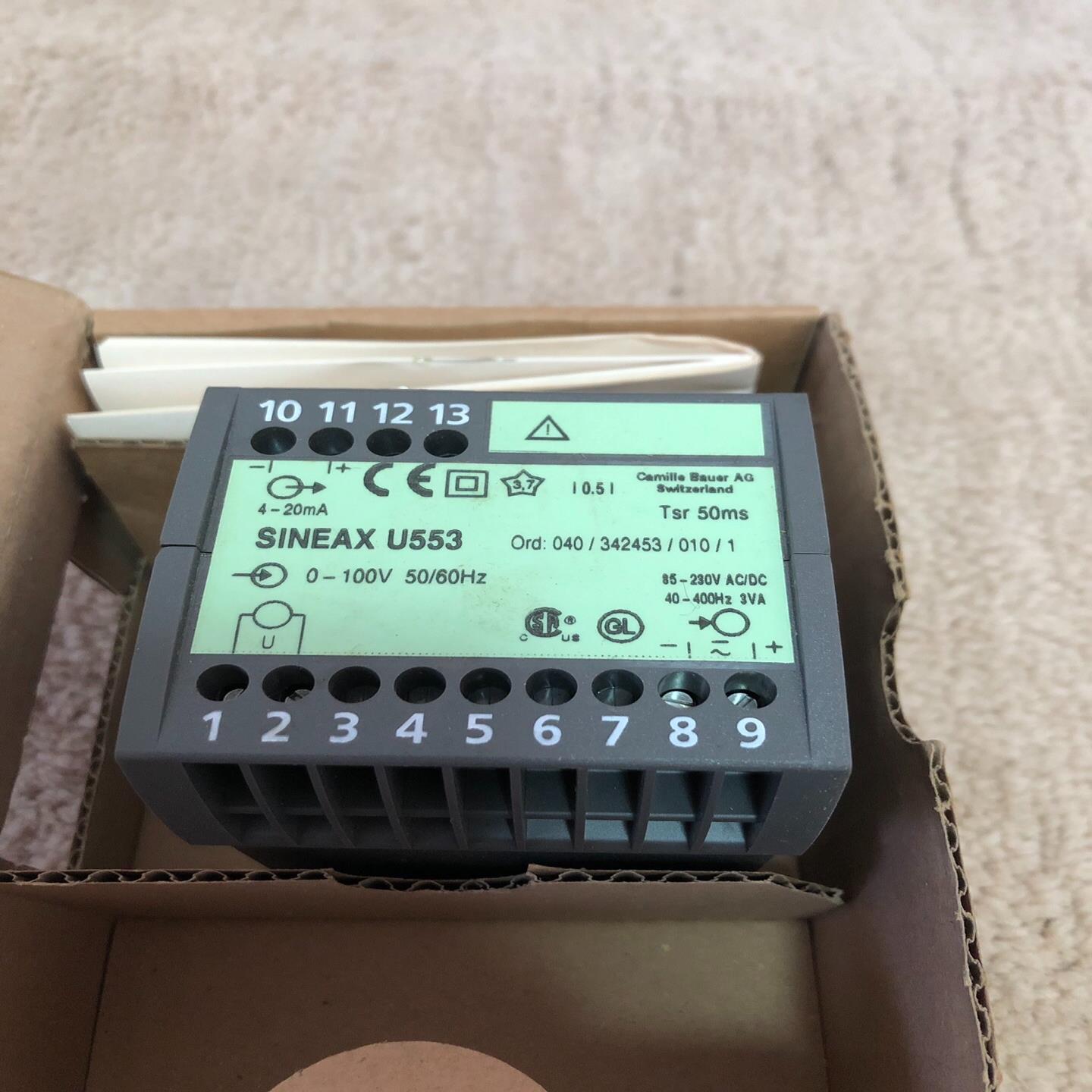 {雅致商行}西门子SINEAX U553 0-100V 5060HZ