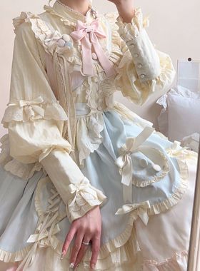 【墙叔原创】眠眠马卡龙OP.墙叔原创Lolita新款纯色系列