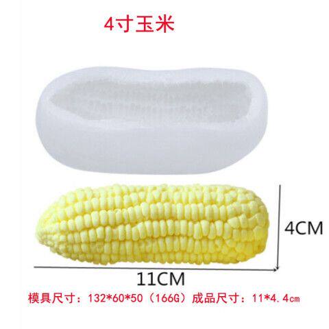 梵季diy小玉米果冻硅胶模具慕斯蛋糕家用模型形状3d玉米模具烘焙图片