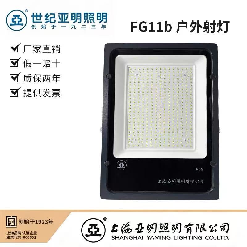 正品上海亚明户外防水投光灯led世纪亚明射灯亚牌高亮泛光灯FG11b