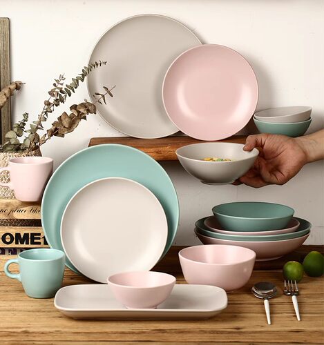 瓷圆型北欧简约北欧简约陶瓷盘子