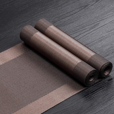 茶席桌旗茶桌垫布桌布复古茶桌茶台桌布茶旗中式禅意PVC