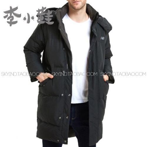 长款nb保暖两面穿羽绒服