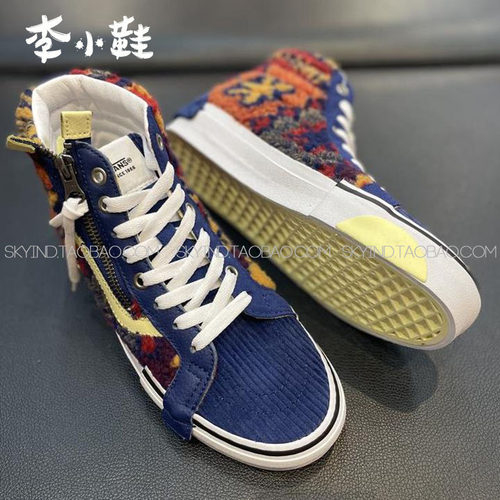 vans高帮男女系带舒适