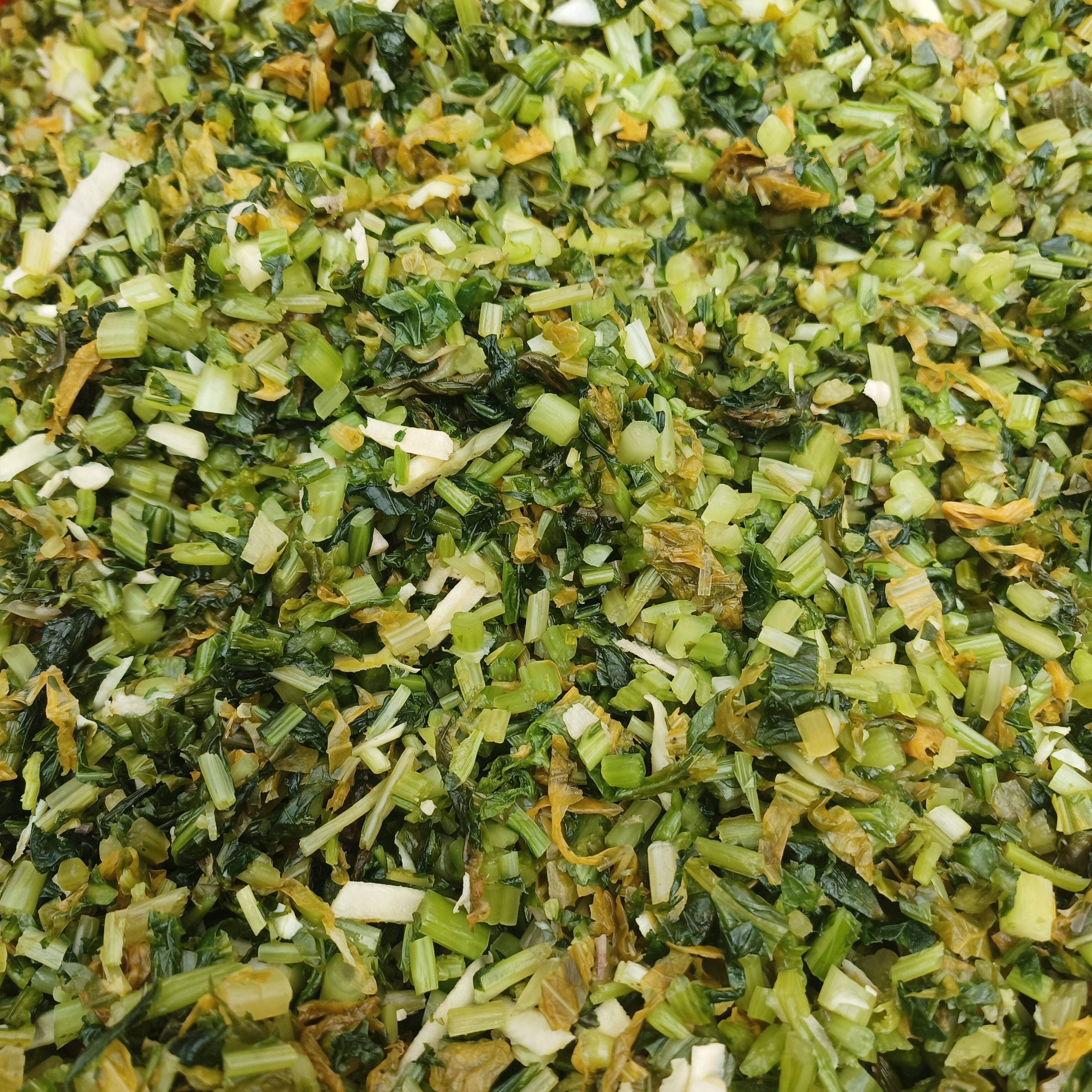宁波奉化特产农家纯手工制作冬笋丝雪菜
