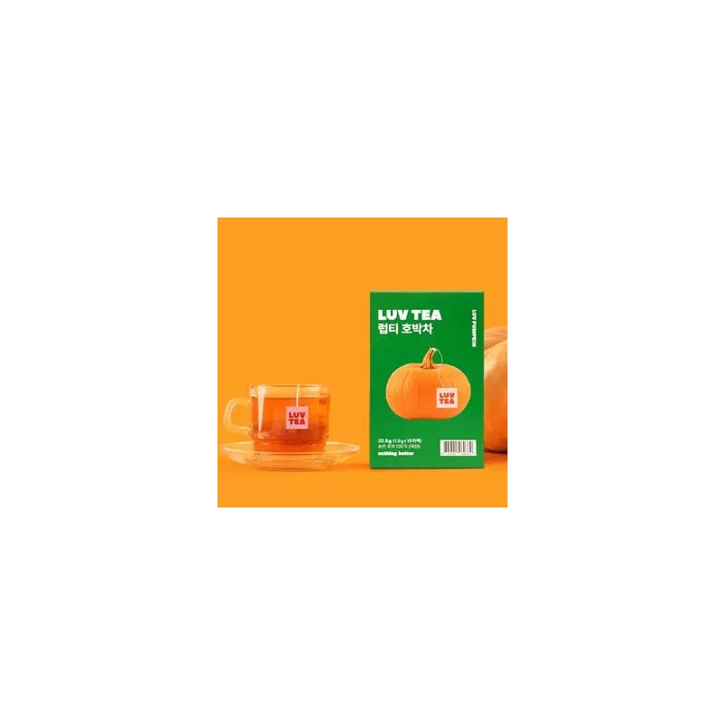 韩国现货oliveyoung tea treat健康青肠排湿去水肿南瓜茶1.5g15包