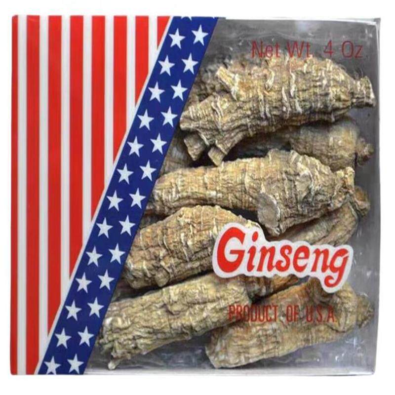 美国半野生花旗参进口西洋参段花旗参片  整枝含片西洋参切片参段