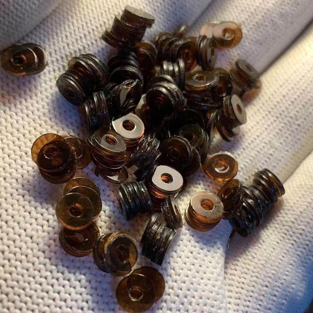 硅胶隔片塑料透明咖啡色橡胶垫片深棕项链手串珠子水晶文玩配饰,饰品/流行首饰/时尚饰品新,其他DIY饰品配件,淘宝优惠券,粉丝福利购,淘宝优惠卷