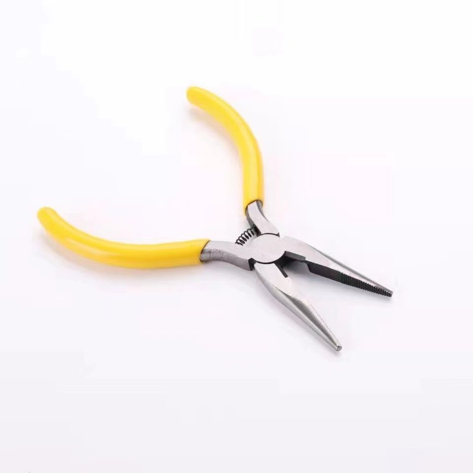 迷你5吋丝网花制作手工钳尖嘴钳穿珠diy饰品无牙小钳子珠宝钳有齿,五金/工具,钢丝钳,淘宝优惠券,粉丝福利购,淘宝优惠卷