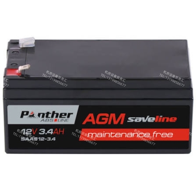 德国黑豹Panther AGMsaveline 12V3.4AH阀控式铅酸蓄电池医疗设备