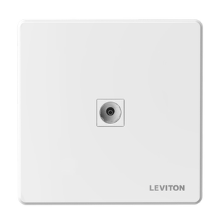 立维腾有线电视插座面板 闭路电视插座 家用闭路线86型墙壁插座