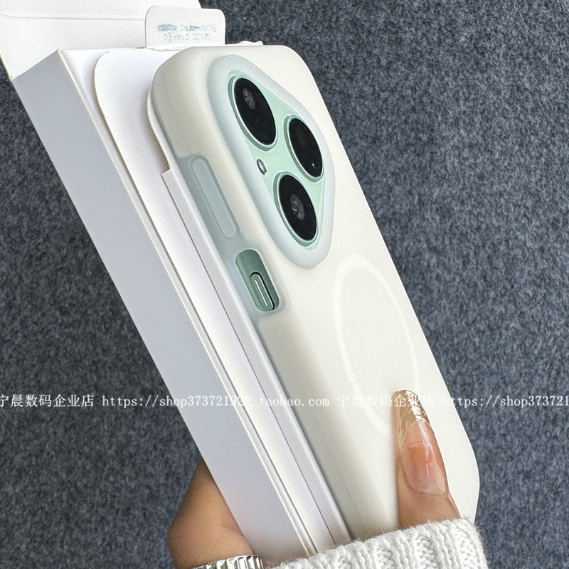 适用pura80华为pura80pro磁吸pura80pro+果冻pura80ultra液态硅胶至尊版手机壳加厚耐脏冷淡风米白色肤感
