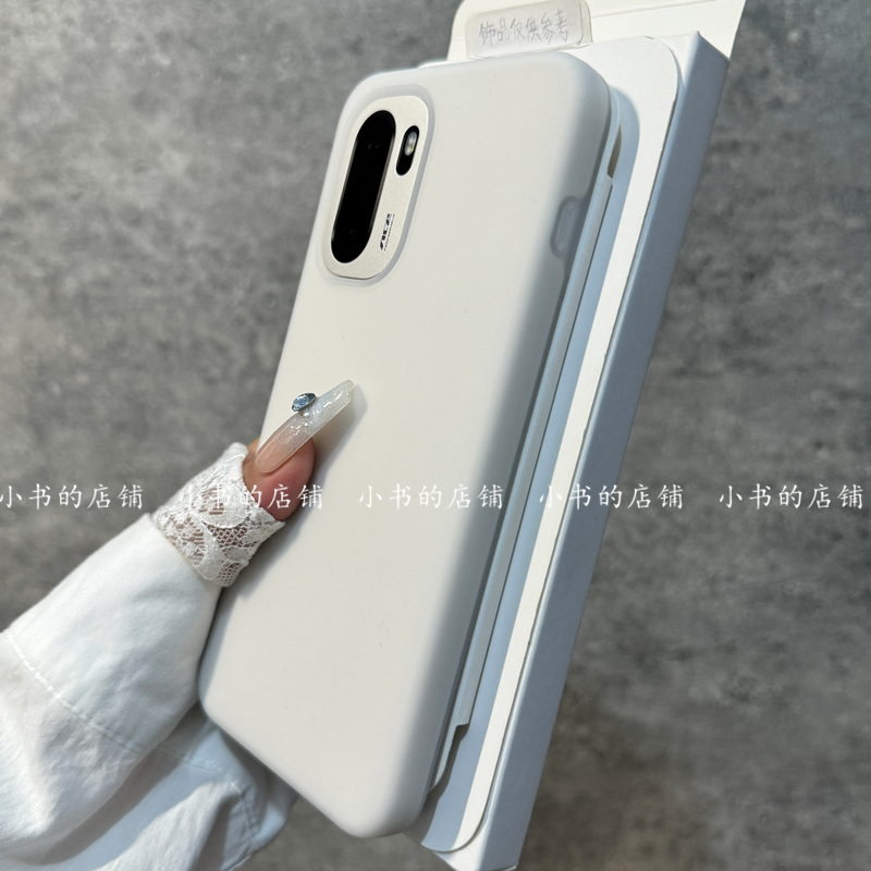 适用1+ace6手机壳一加ace6液态硅胶果冻保护套冷淡风莫迪兰色马卡龙韩国