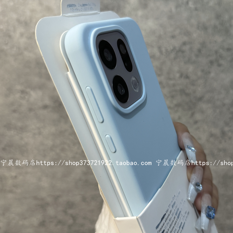 适用findx9手机壳findx9pro液态硅胶k12保护套findx8s马卡龙findx6新款oppo简约findx7经典k13turbopro个性潮