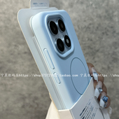 适用小米17液态硅胶17pro无极磁吸17promax手机壳15保护套全包MagSafe无线充14软糯13加绒pro不包镜头ultra新