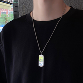 十二生肖男士 男生毛衣链挂坠配饰吊坠 项链潮牌百搭轻奢高级感长款